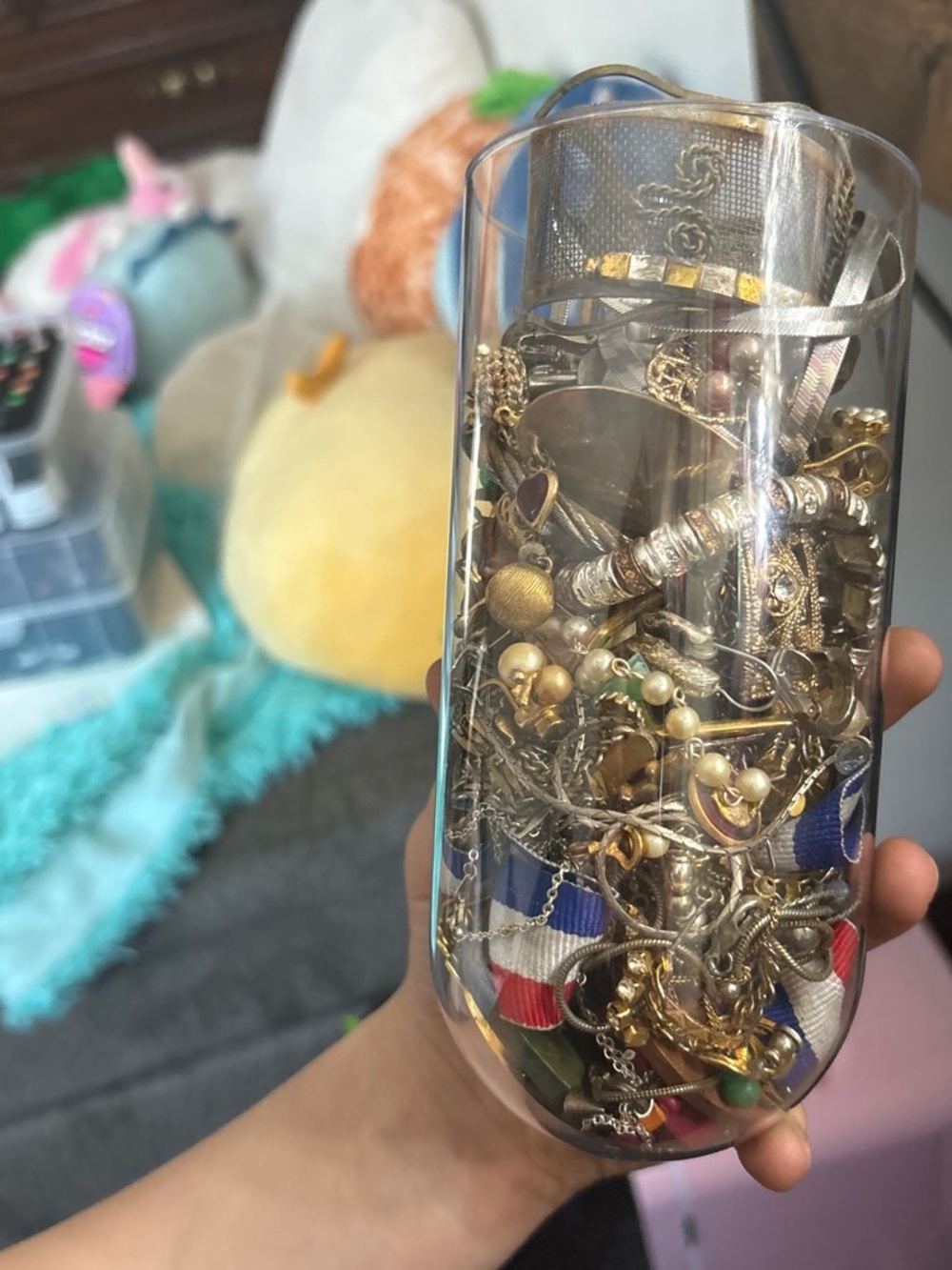 Mixed Jewelry jars -I can try to personalize or just give you whatever.